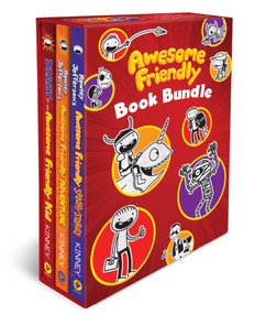 Awesome Friendly 3-Book Hardcover Gift Set by Jeff Kinney, 9781419763175