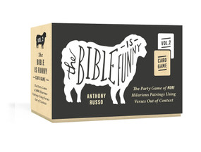 The Bible Is Funny Card Game, Volume 2 (The Party Game of More Hilarious Pairings Using Verses Out of Context) by Anthony Russo, 9780593602218