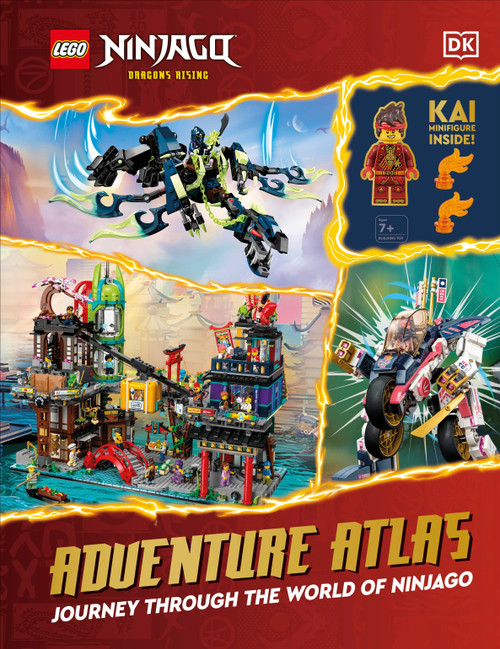 LEGO Ninjago Dragons Rising Adventure Atlas (Journey Through the World of Ninjago) by DK, 9780593965740