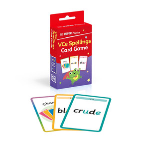 DK Super Phonics VCe Spellings Card Game by DK, 9780593967256