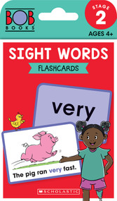 Bob Books - Sight Words Flashcards | Phonics, Ages 4 and up, Kindergarten (Stage 2: Emerging Reader) by Scholastic, 9781546114413