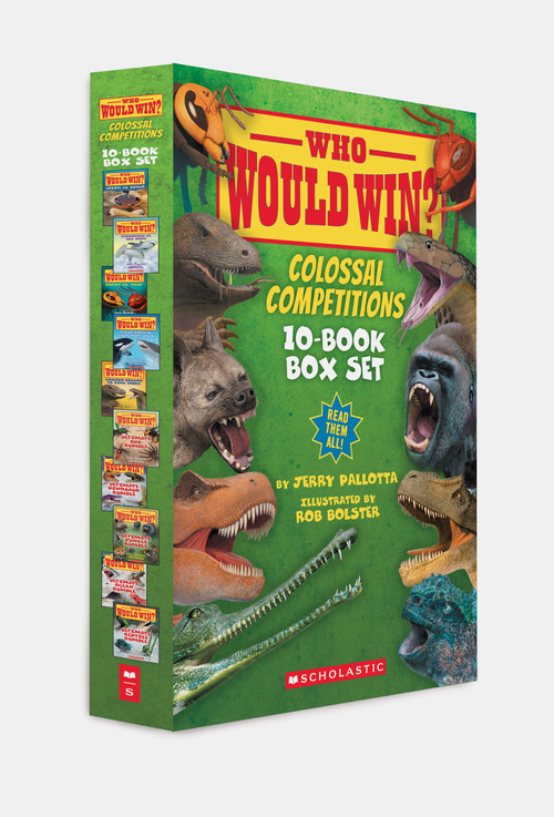 Who Would Win? Colossal Competitions! (10-Book Box Set) by Jerry Pallotta, Rob Bolster, 9781546122555