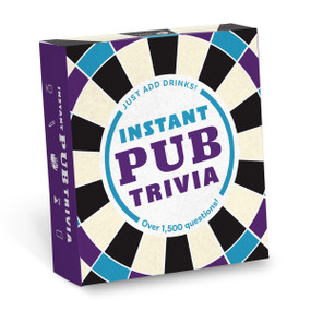 Instant Pub Trivia (Just Add Drinks!) by Rick Saldin, 9781454958475