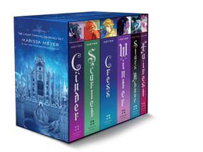 The Lunar Chronicles Boxed Set: Cinder, Scarlet, Cress, Fairest, Stars Above, Winter by Marissa Meyer, Erin Siu, 9781250774071