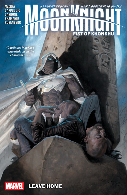 Moon Knight: Fist Of Khonshu Vol. 1 - Leave Home by Jed MacKay, Alessandro Cappuccio, Devmalya Pramanik, Davide Paratore, 9781302959210