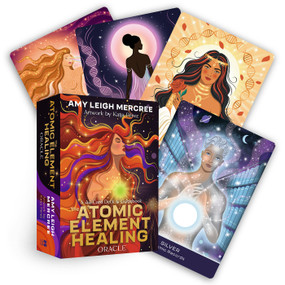 The Atomic Element Healing Oracle (A 44-Card Deck & Guidebook of Goddesses, Angels, Medical Intuition, & the Periodic Table of Elements) by Amy Leigh Mercree, 9781401977405