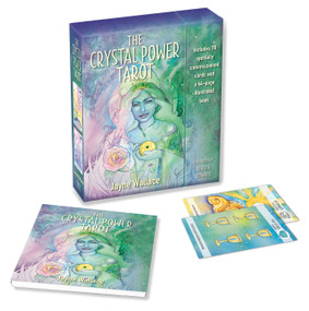 The Crystal Power Tarot (Includes a full deck of 78 specially commissioned tarot cards and a 64-page illustrated book) by Jayne Wallace, 9781782496960