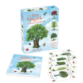 The Tree Magick Oracle Deck (Includes 52 cards and a 64-page illustrated book) by Gillian Kemp, 9781800650879