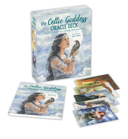 The Celtic Goddess Oracle Deck (Includes 52 cards and a 128-page illustrated book) by Gillian Kemp, 9781800651081