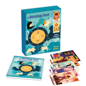 The Astrology Tarot (Includes a full deck of 78 specially commissioned tarot cards and a 64-page illustrated book) by Joanna Watters, 9781800653450