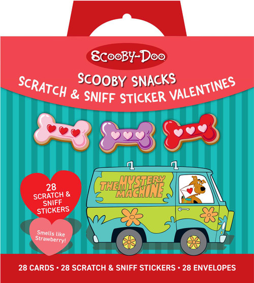 Scooby-Doo: Scooby Snacks Scratch & Sniff Sticker Valentines (School Valentines) by Insights, 9798886636659