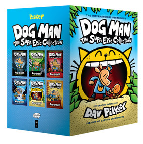 Dog Man: The Supa Epic Collection: From the Creator of Captain Underpants (Dog Man #1-6 Box Set) by Dav Pilkey, Dav Pilkey, 9781338603347