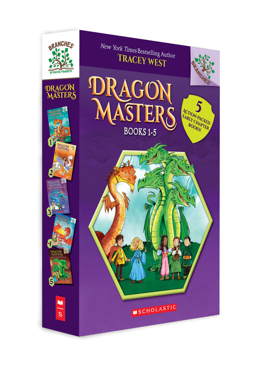 Dragon Masters, Books 1-5: A Branches Box Set by Tracey West, Graham Howells, Damien Jones, 9781338777260