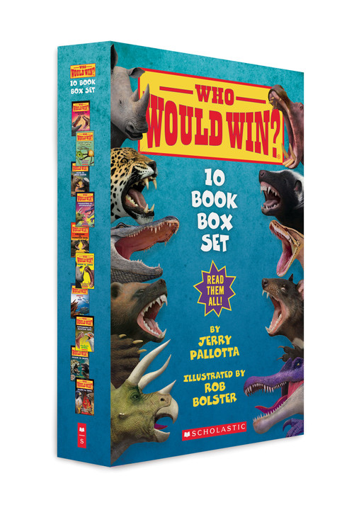 Who Would Win? 10 Book Box Set by Jerry Pallotta, Rob Bolster, 9781338826623