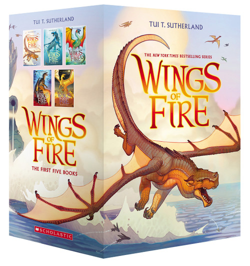 Wings of Fire Boxset, Books 1-5 by Tui T. Sutherland, 9780545855723