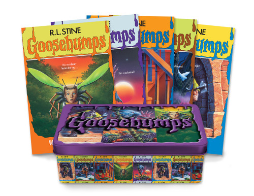 Goosebumps 25th Anniversary Retro Tin Box Set by R. L. Stine, 9781338149081