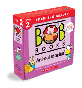 Bob Books - Animal Stories Box Set of 12 Paperbacks | Decodable Phonics Books, Ages 4 and up, Kindergarten (Stage 2: Emerging Reader) by Lynn Maslen Kertell, Katie Kath, 9781338315127
