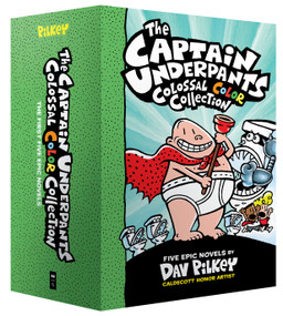 The Captain Underpants Colossal Color Collection (Captain Underpants #1-5 Boxed Set): From the Creator of Dog Man by Dav Pilkey, Dav Pilkey, 9781338603323