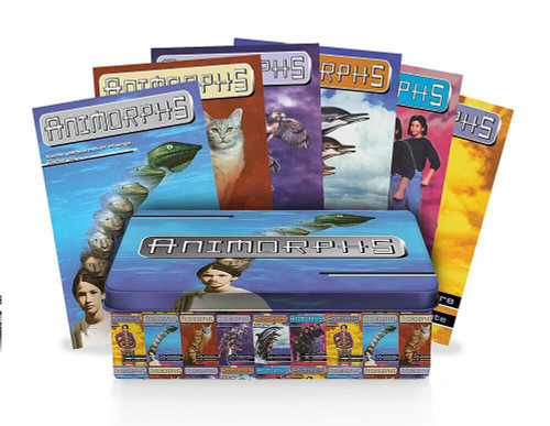 Animorphs Retro Tin Set by Scholastic, 9781338678833