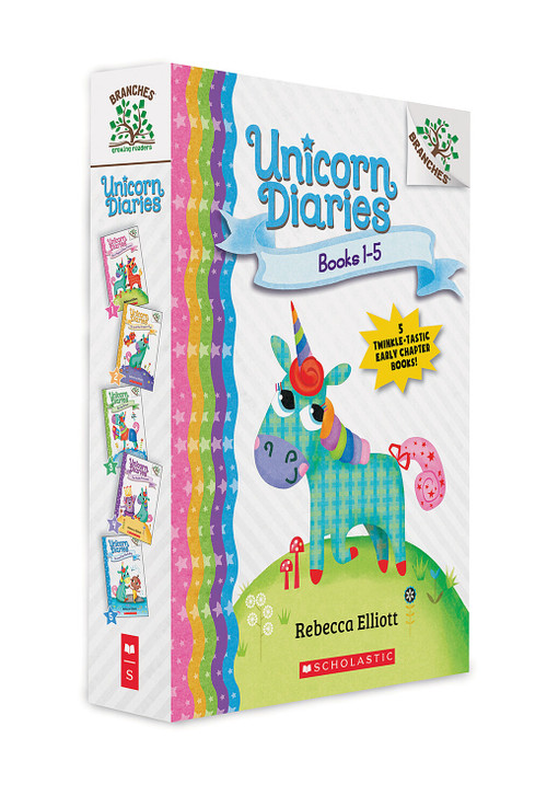 Unicorn Diaries, Books 1-5: A Branches Box Set by Rebecca Elliott, Rebecca Elliott, 9781338752335