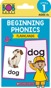Bob Books - Beginning Phonics Flashcards | Phonics, Ages 4 and up, Kindergarten (Stage 1: Starting to Read) by Scholastic, 9781546114468