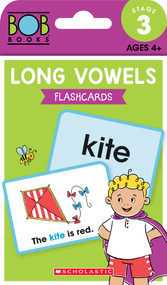 Bob Books - Long Vowels Flashcards | Phonics, Ages 4 and up, Kindergarten (Stage 3: Developing Reader) by Scholastic, 9781546132639