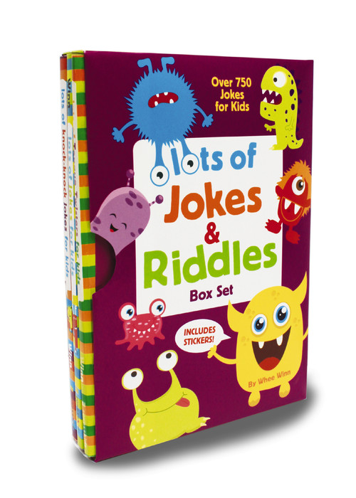Lots of Jokes and Riddles Box Set (A Collection of Laugh Out Loud Busy Books for Children with Over 750 Jokes, Riddles, Tongue Twisters, and Puns) by Whee Winn, 9780310767343