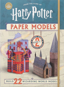Harry Potter Paper Models - Model Kit for Teens and Adults, Officially Licensed by Moira Squier, 9781684128907