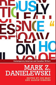 Mark Z. Danielewski by Joe Bray, Alison Gibbons, 9780719099335