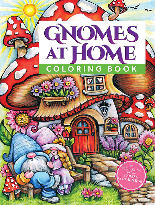 Gnomes at Home Coloring Book by Teresa Goodridge, 9780486854205