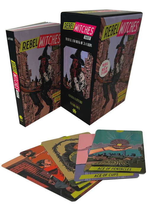 Rebel Witches Tarot by Cecilia Lattari, Tianqi Chen, 9780486851662