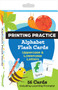 Printing Practice Alphabet Flash Cards by Teacher Created Materials, 9798765999783