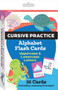 Cursive Practice Alphabet Flash Cards by Teacher Created Materials, 9798765999790