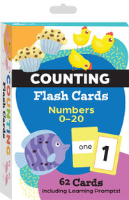 Counting Flash Cards: Numbers 0-20 by Teacher Created Materials, 9798765999806