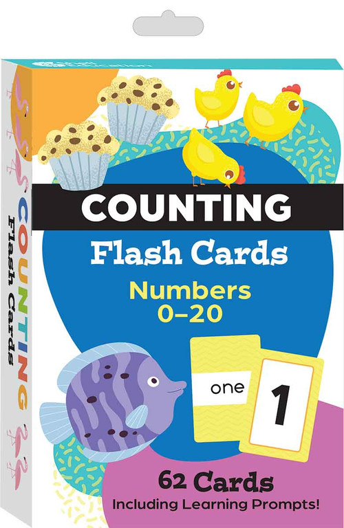 Counting Flash Cards: Numbers 0-20 by Teacher Created Materials, 9798765999806