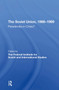 The Soviet Union 1988-1989 (Perestroika In Crisis?) by Chris Harrison, 9780367311551