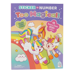 Sticker by Number Too Magical! by Erik Buikema, Cottage Door Press, 9798890191915