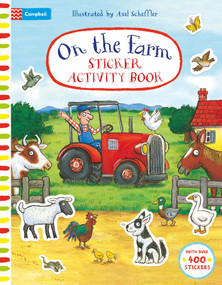On The Farm Sticker Activity Book by Axel Scheffler, Campbell Books, 9781035072125