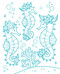ColorWorld: All That Glitters! (Plus 35+ Glitter Stickers and Over 30 Pages to Color!) by Editors of Silver Dolphin Books, Daniela Massironi, 9781667208329
