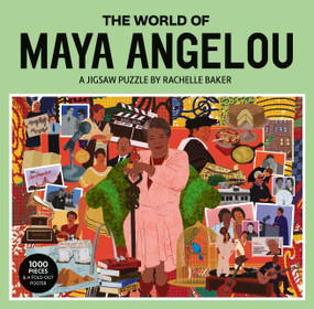 The World of Maya Angelou 1000 Piece Puzzle (A puzzle by Rachelle Baker) by Rachelle Baker, 9781399627702
