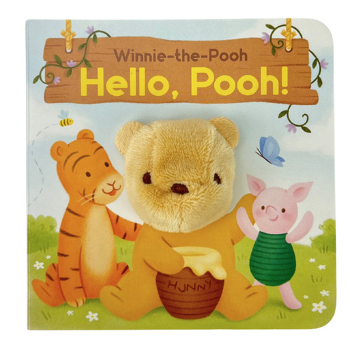 Winnie-the-Pooh Hello, Pooh Puppet Book by Cottage Door Press, A.A. Milne, Daniela Massironi, 9798890191946