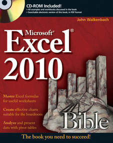 Excel 2010 Bible by John Walkenbach, 9780470474877