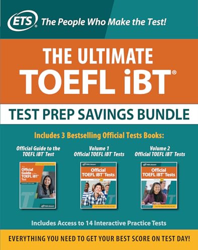 The Ultimate TOEFL iBT Test Prep Savings Bundle, Fourth Edition by Educational Testing Service, 9781265484309