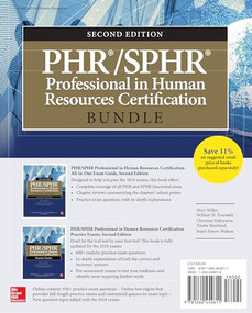 PHR/SPHR Professional in Human Resources Certification Bundle, Second Edition by Tresha Moreland, Joanne Simon-Walters, Dory Willer, William H. Truesdell, Gabriella Parente-Neubert, 9781260454611