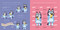 Mini Bluey (Bilingual English-Spanish Edition) (Un libro bilingüe) by Penguin Young Readers Licenses, Isabel Mendoza, 9780593891322