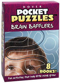 Brain Bafflers Pocket Puzzles by Dover, 9780486463827