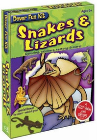 Snakes and Lizards Fun Kit by Dover, 9780486466415