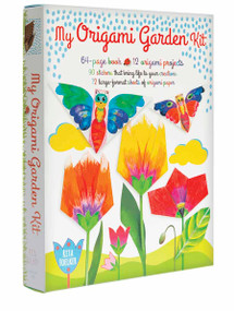 My Origami Garden Kit (64 -Page Book/12 Origami Projects/ 90 Stickers/72 Large-Format Sheets of Origami Paper) by Rita Faulkner, 9780486820989