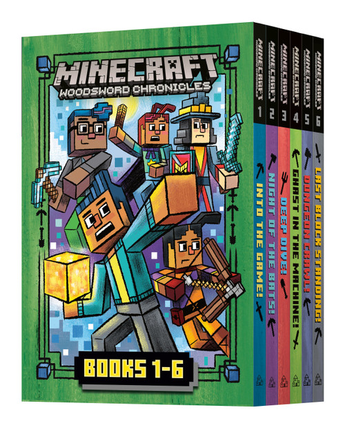 Minecraft Woodsword Chronicles: The Complete Series: Books 1-6 (Minecraft  Woodsword Chronicles) by Nick  Eliopulos, 9780593380833