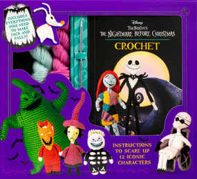 Disney Tim Burton's The Nightmare Before Christmas Crochet - Jack Skellington Amigurumi - Yarn, Safety Eyes, Crochet Hook and Instructional Booklet -.. by Ilaria Caliri, 9781645175780